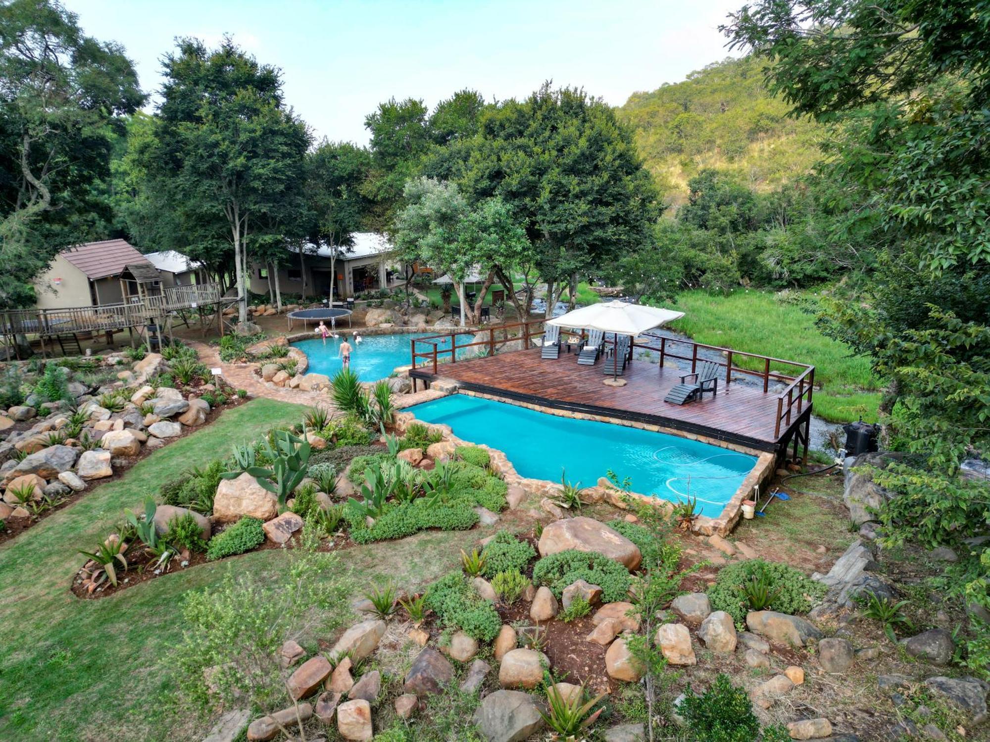 Rocky Drift Private Nature Reserve Waterval Boven Bagian luar foto