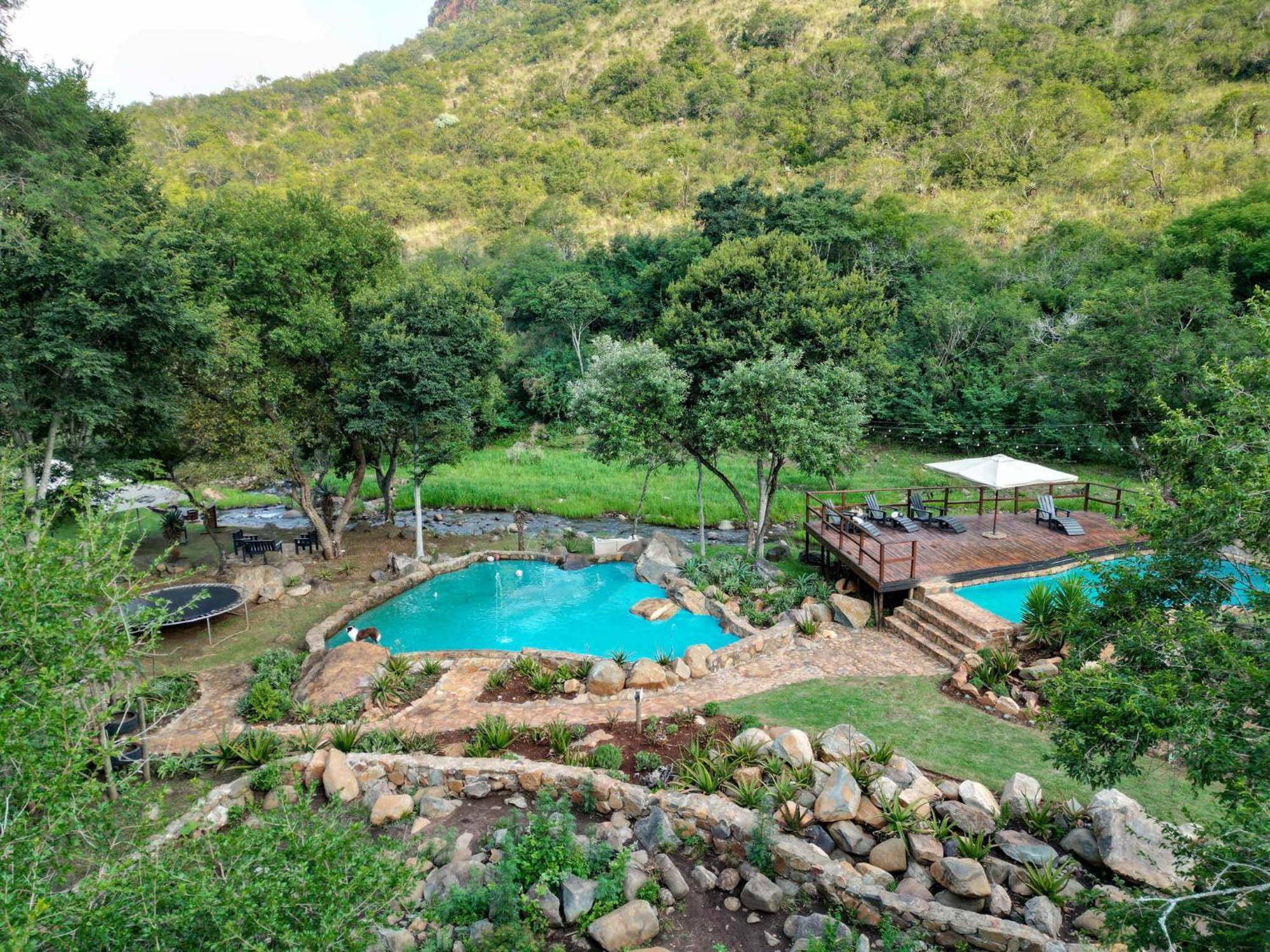 Rocky Drift Private Nature Reserve Waterval Boven Bagian luar foto